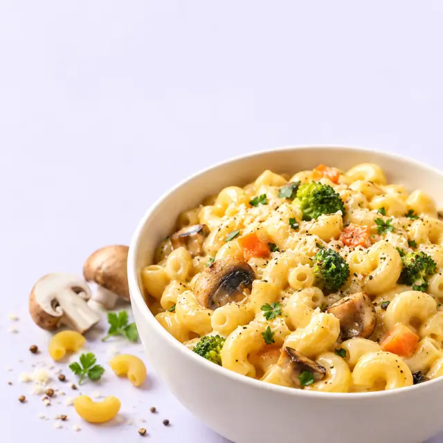 Colourful child-friendly meal bowl